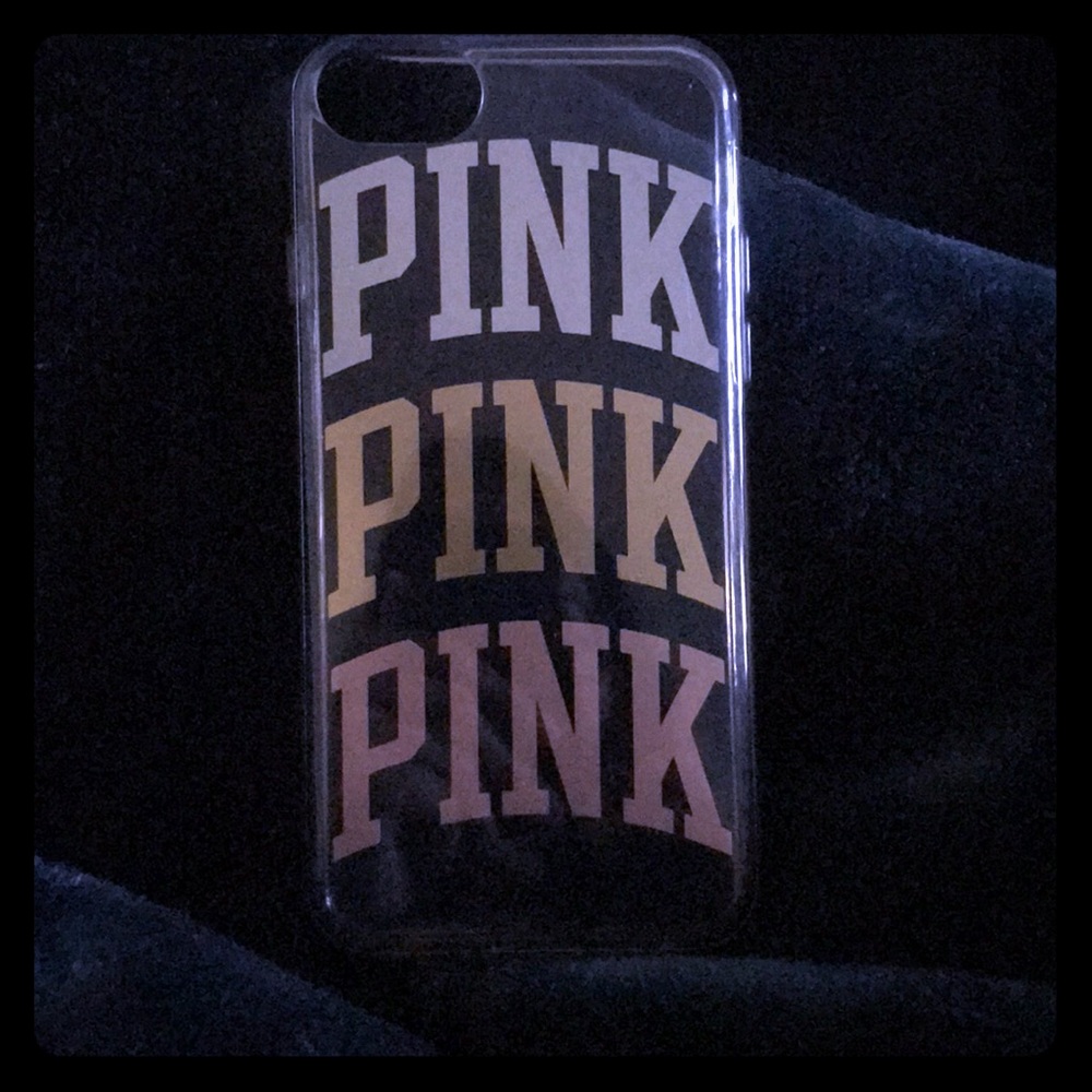 Pink phone case
